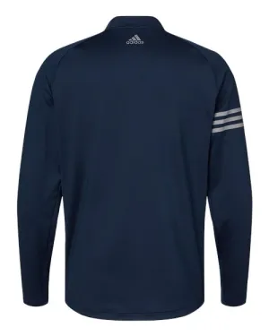 Adidas Men's 3-Stripes Competition Quarter-Zip Pullover