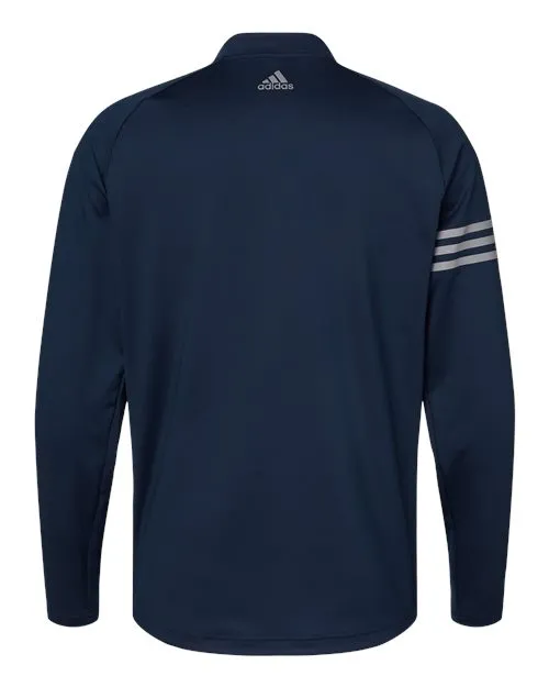 Adidas Men's 3-Stripes Competition Quarter-Zip Pullover