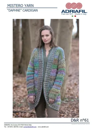 Adriafil Mistero Chunky - Daphne Cardigan