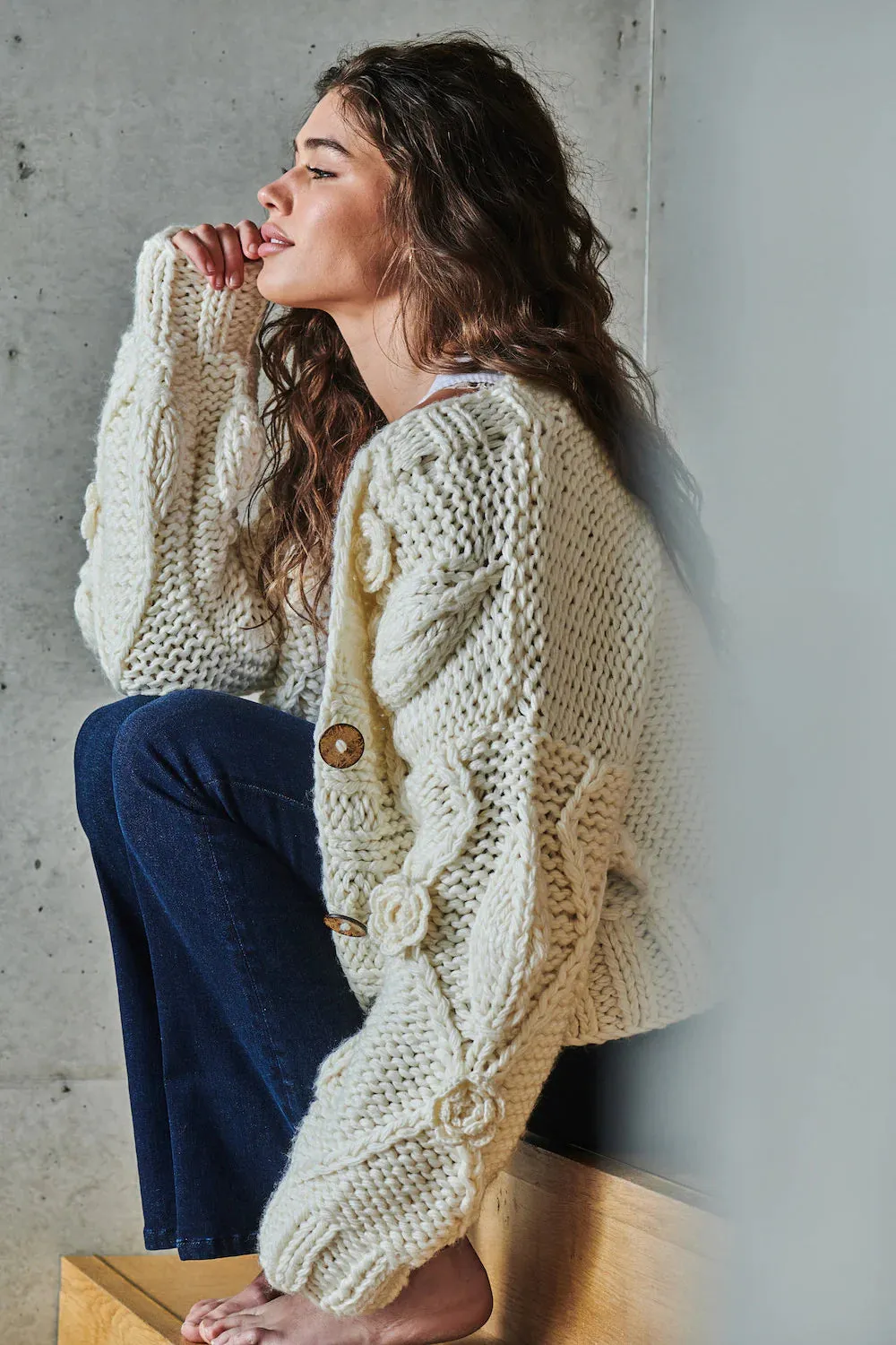 Alexa Knit in Ivory