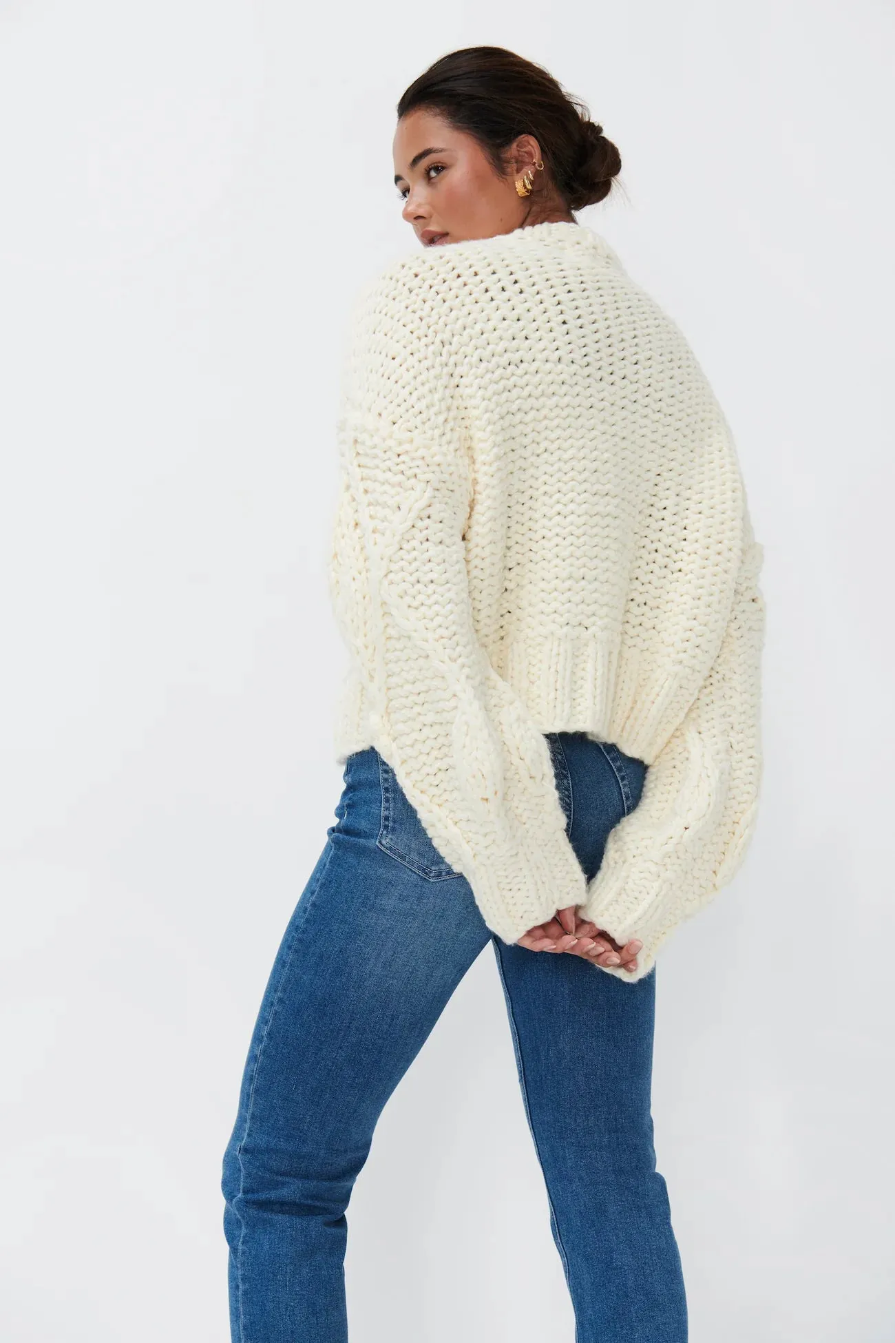 Alexa Knit in Ivory