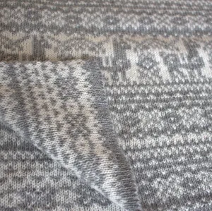 Alpaca Fair Isle Scarf