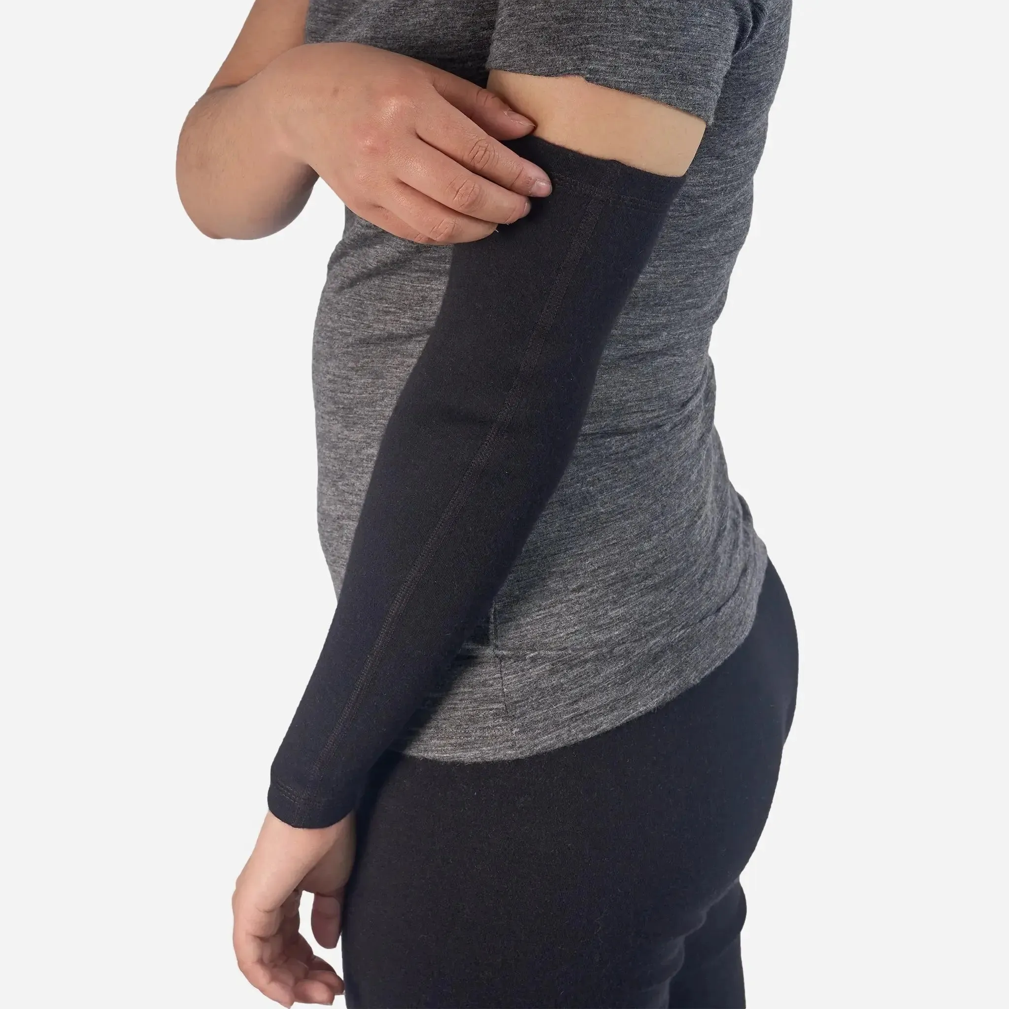 Alpaca Wool Arm Sleeve: 300 Lightweight