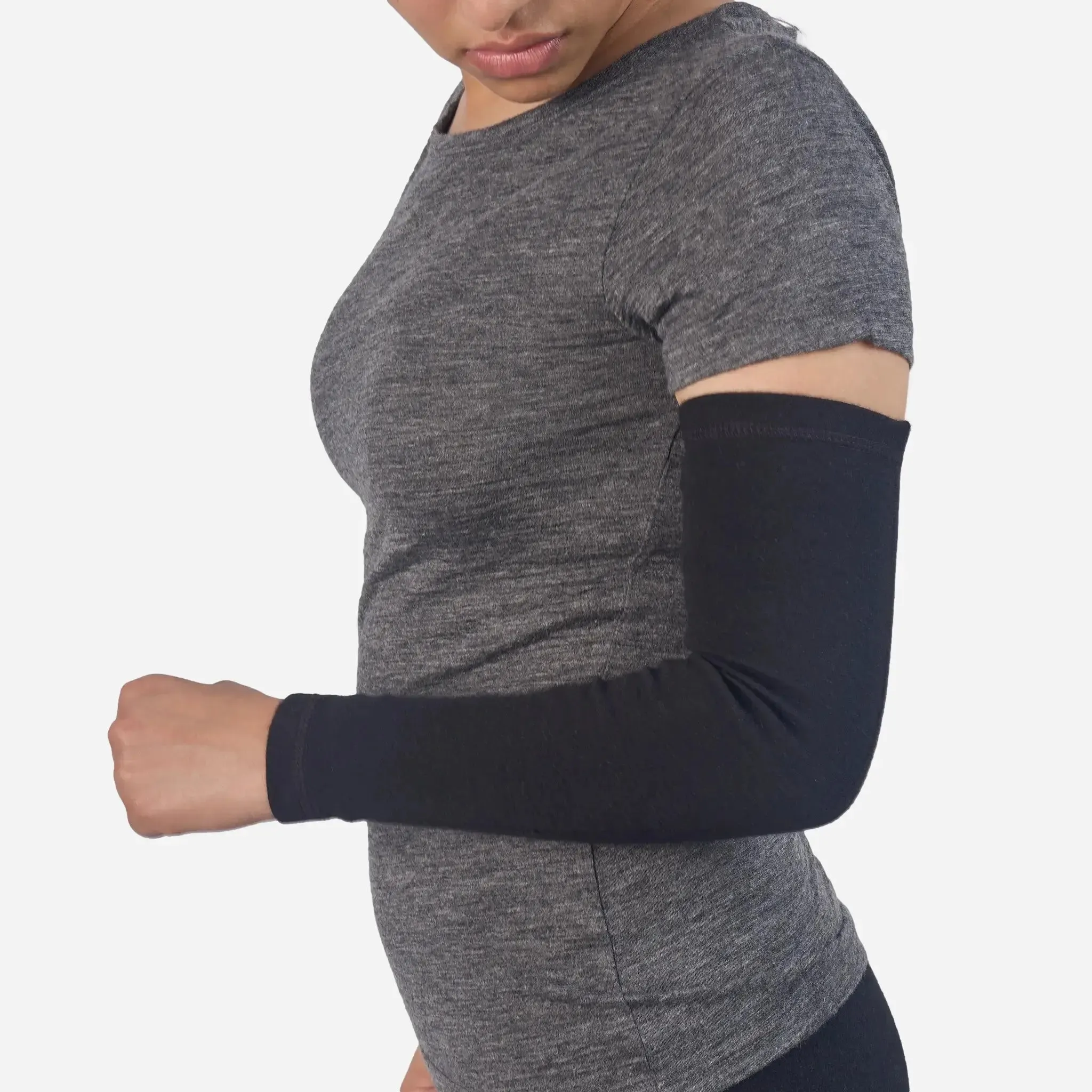 Alpaca Wool Arm Sleeve: 300 Lightweight