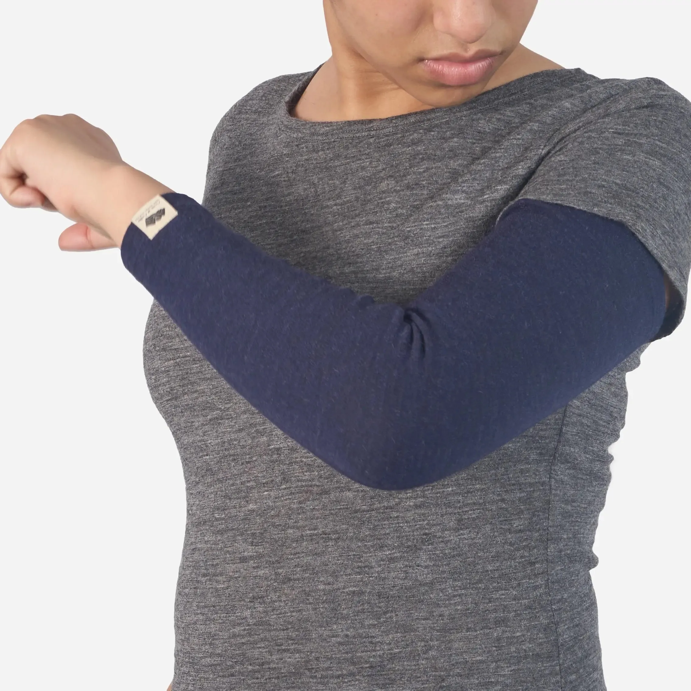 Alpaca Wool Arm Sleeve: 300 Lightweight