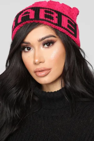 Babes Only Beanie - Hot Pink