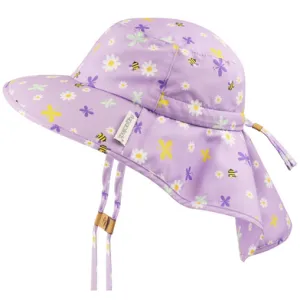 Baby Sun Hats with Neck Cape