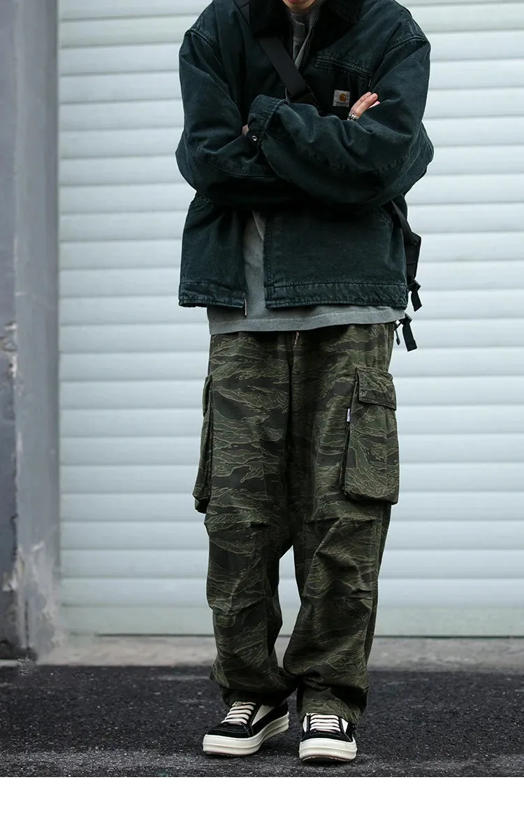 Baggy Camo Cargo Pants