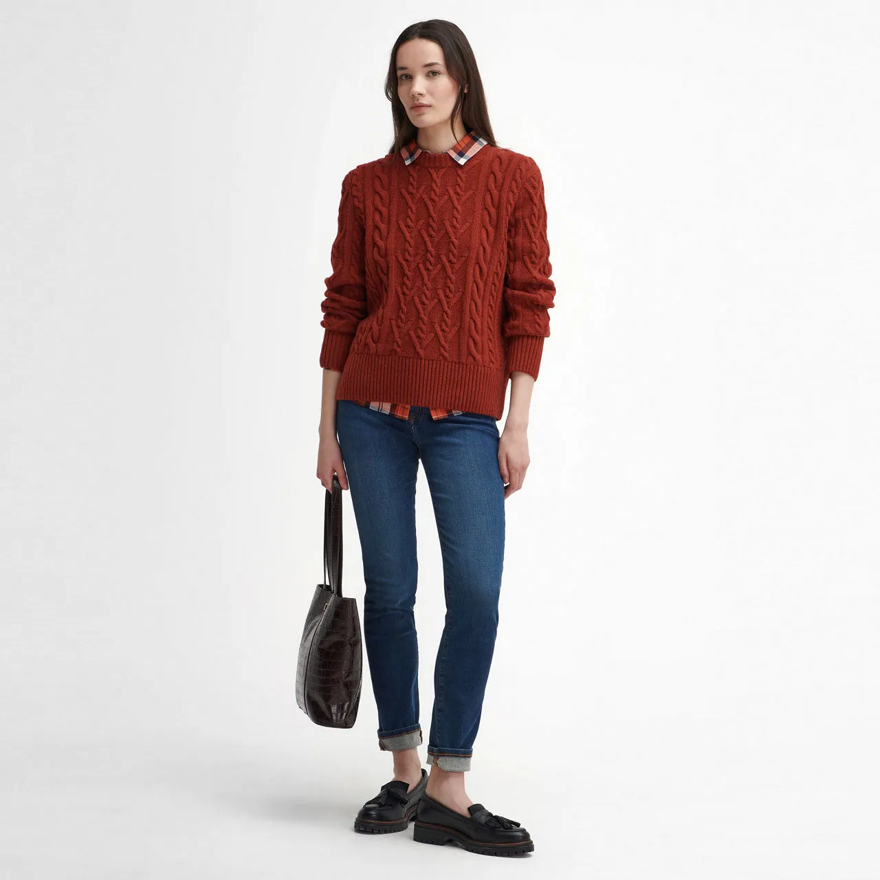 Barbour Ladies Solway Knitted Jumper