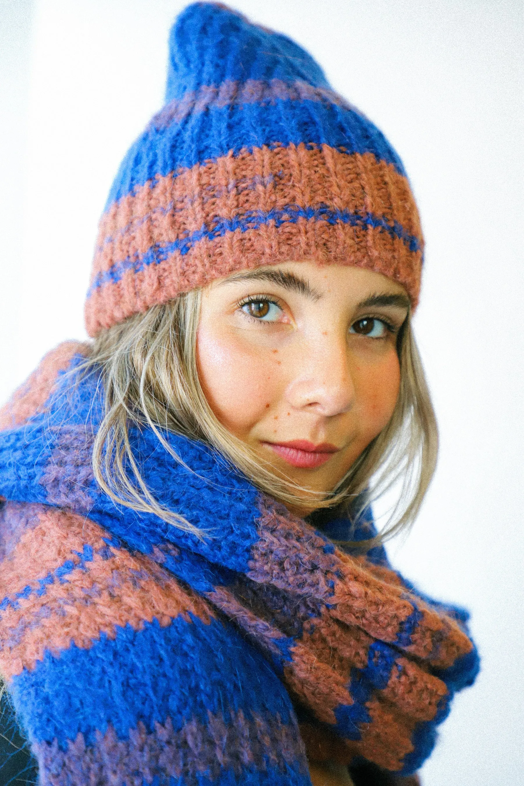 Blue Alana Scarf