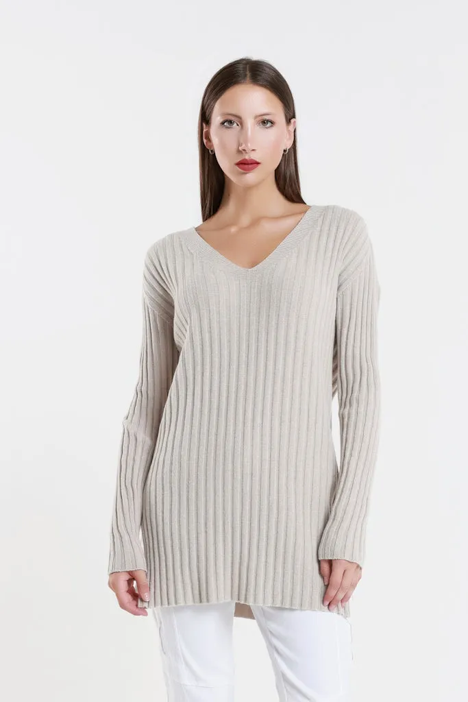 Brandy Seriously Soft LS Shaker Knit Sweater (BLS441)