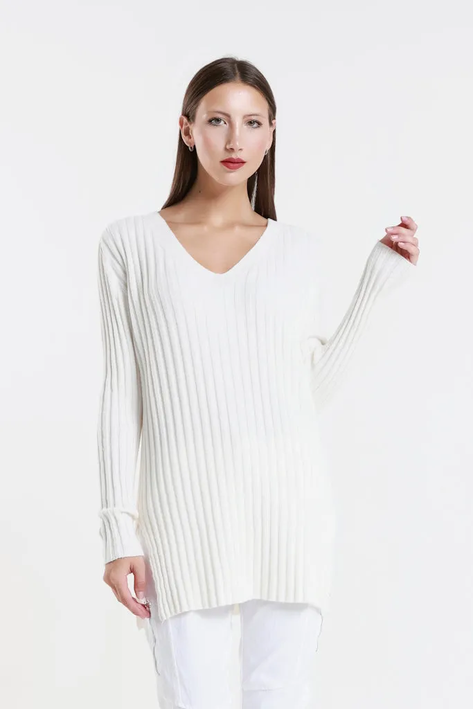 Brandy Seriously Soft LS Shaker Knit Sweater (BLS441)