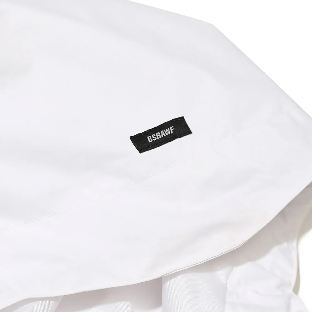 BSM HOODED ANORAK JACKET WHITE