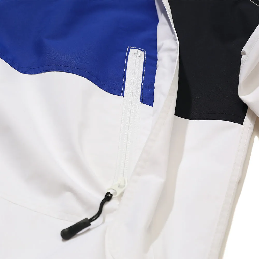 BSM HOODED ANORAK JACKET WHITE