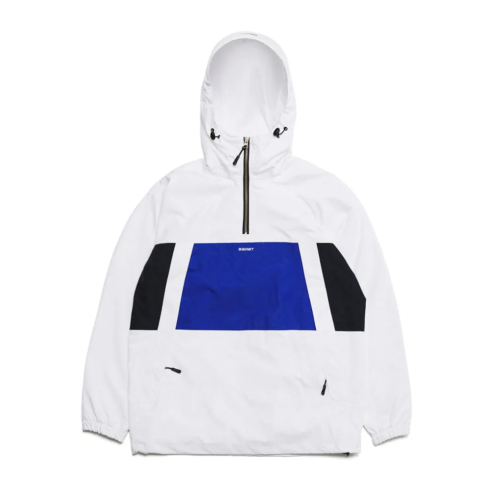 BSM HOODED ANORAK JACKET WHITE