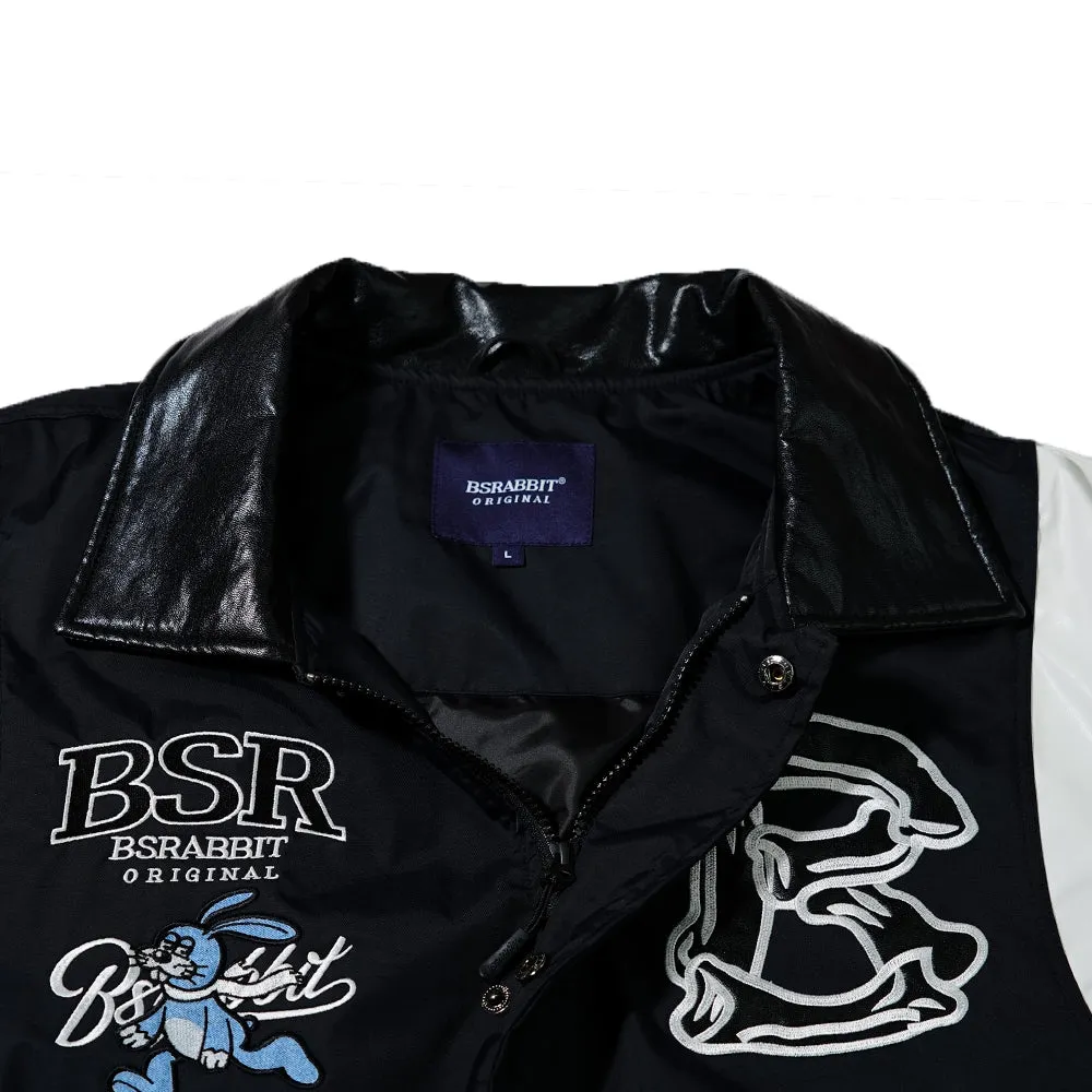 BSR VARSITY JACKET BLACK