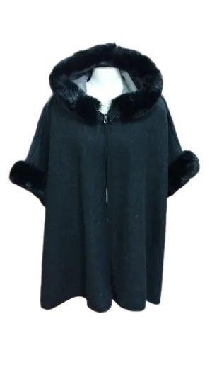 Cape with hood