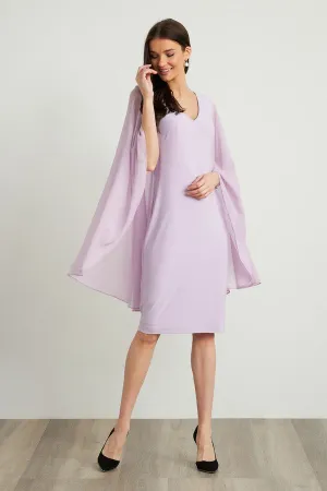 Chiffon Cape Dress