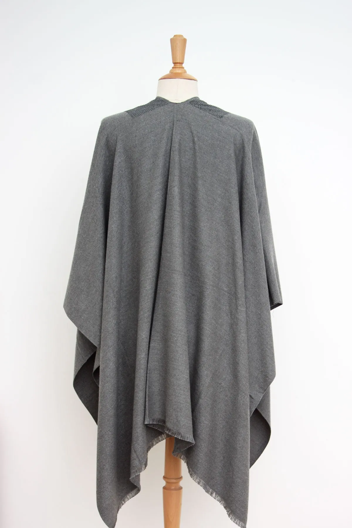 Chloe Cape: Grey