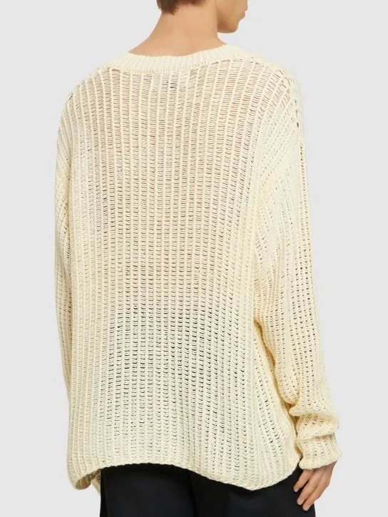 Commas   Relaxed fit V-neck knit sweater 