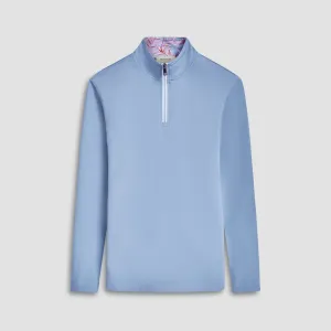 Contrast Performance Quarter-Zip Pullover