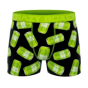 CRAZYBOXER Bud Light Green Men's Boxer Briefs