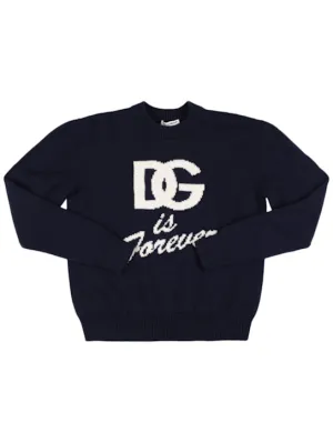 Dolce&amp;Gabbana   Virgin wool knit sweater 