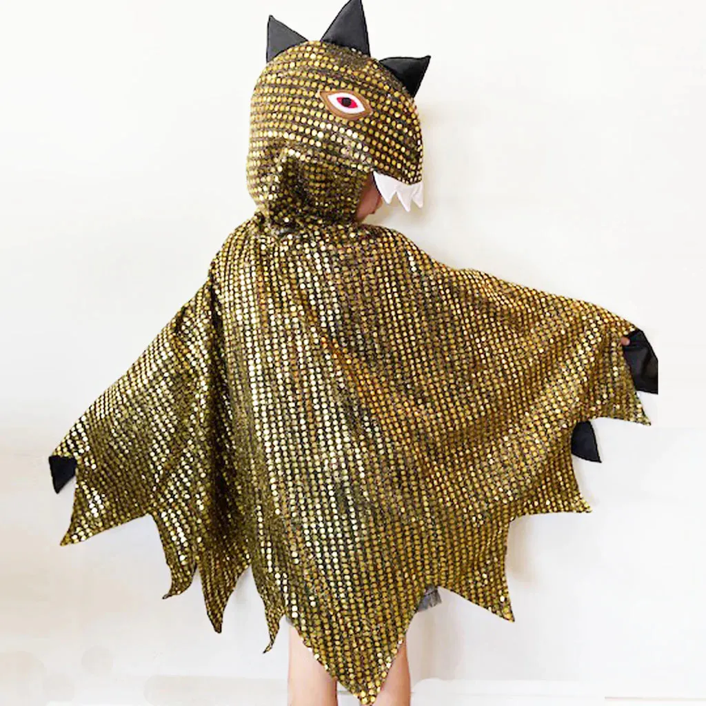 Dragon Cape - Golden/Black