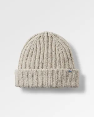 Fisherman Recycled Beanie - Vintage White