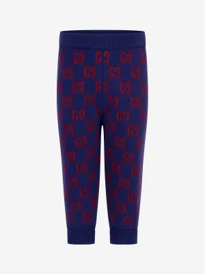 Gucci Baby Boys Knitted GG Joggers