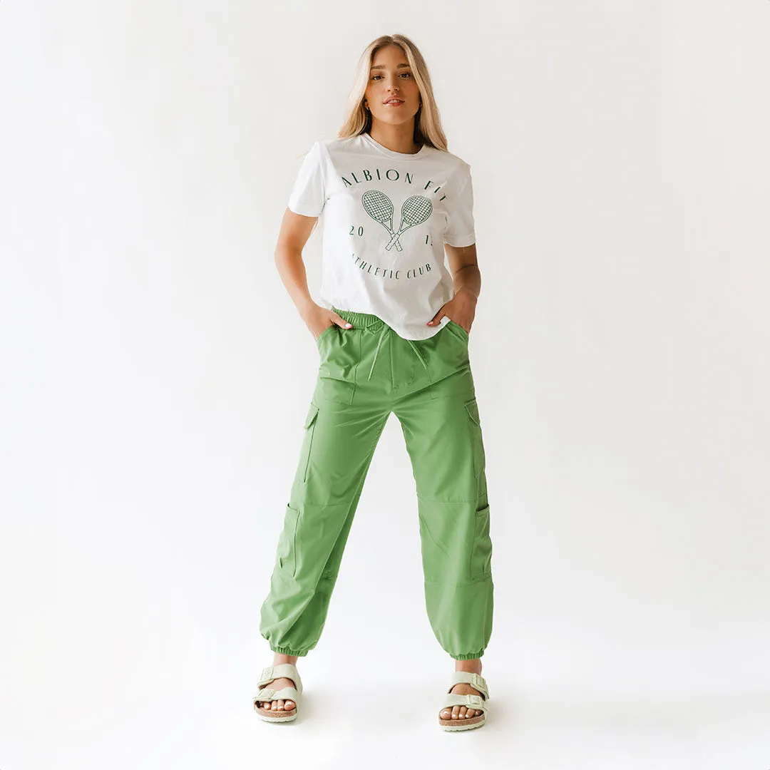 Jetsetter Cargo Joggers, Tennis Green