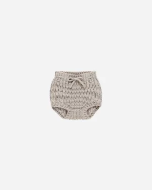 Knit Tie Bloomer || Fog