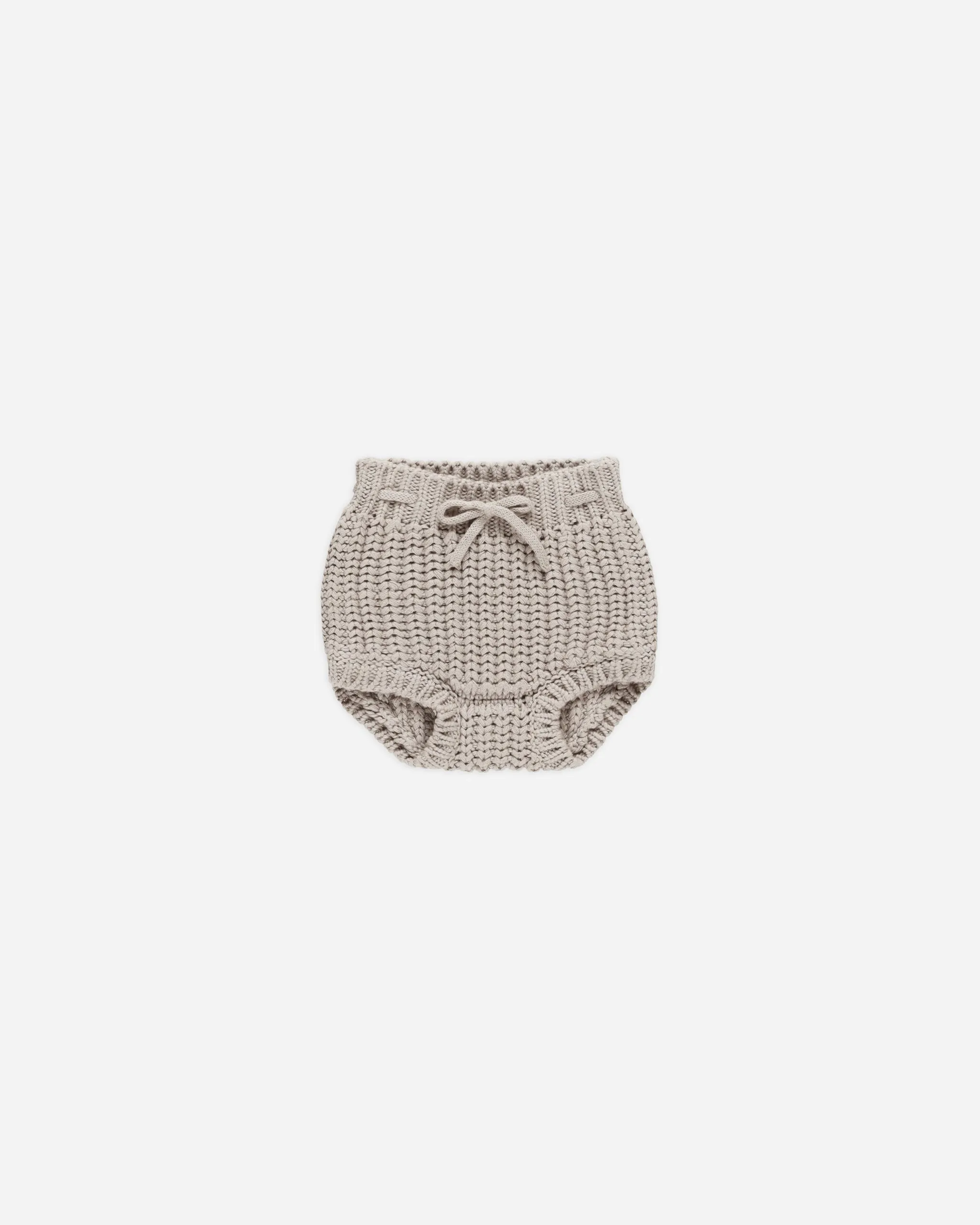 Knit Tie Bloomer || Fog