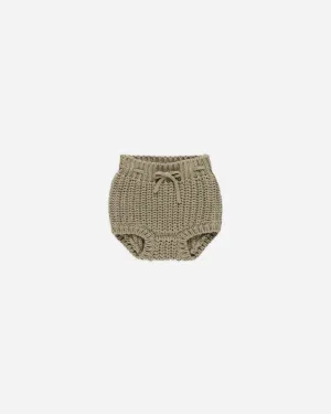 Knit Tie Bloomer || Olive