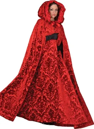 Little Red Riding Hood Cape / Deluxe Storybook Princess Cape / Professional Theatrical Quality