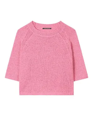 Luisa Cerano Tape Yarn Knit Pullover