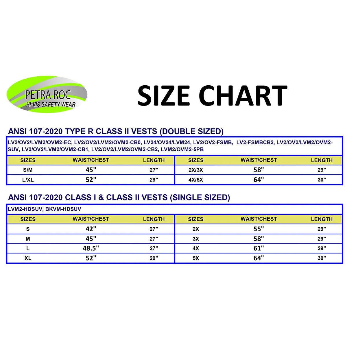 LV2-FSMBCB2 ANSI/ISEA Class II Solid Front Mesh Back Two Tone DOT Surveyors Vest