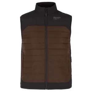 Milwaukee Tool M Unisex Heated Vest Kit Brown