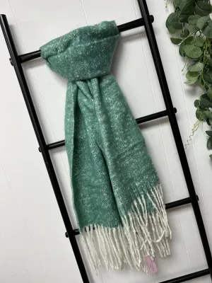 Miss Sparrow Blanket Scarf - Aqua