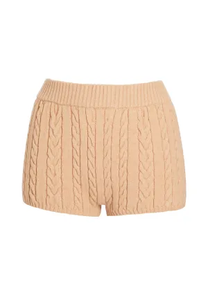 Molly Cable Knit Hot Short