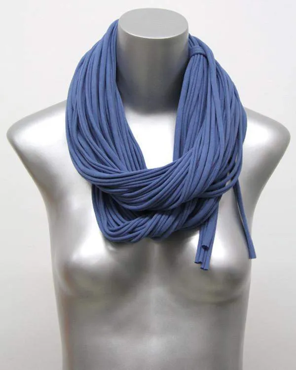 Necklush Chunky Scarf / River Blue / Unisex