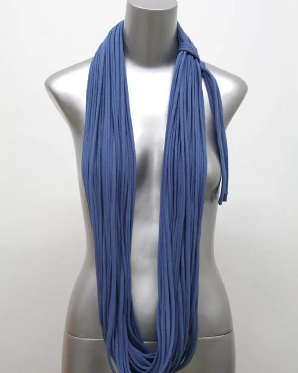 Necklush Chunky Scarf / River Blue / Unisex