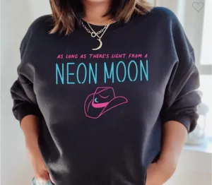 Neon Moon Crewneck Sweatshirt