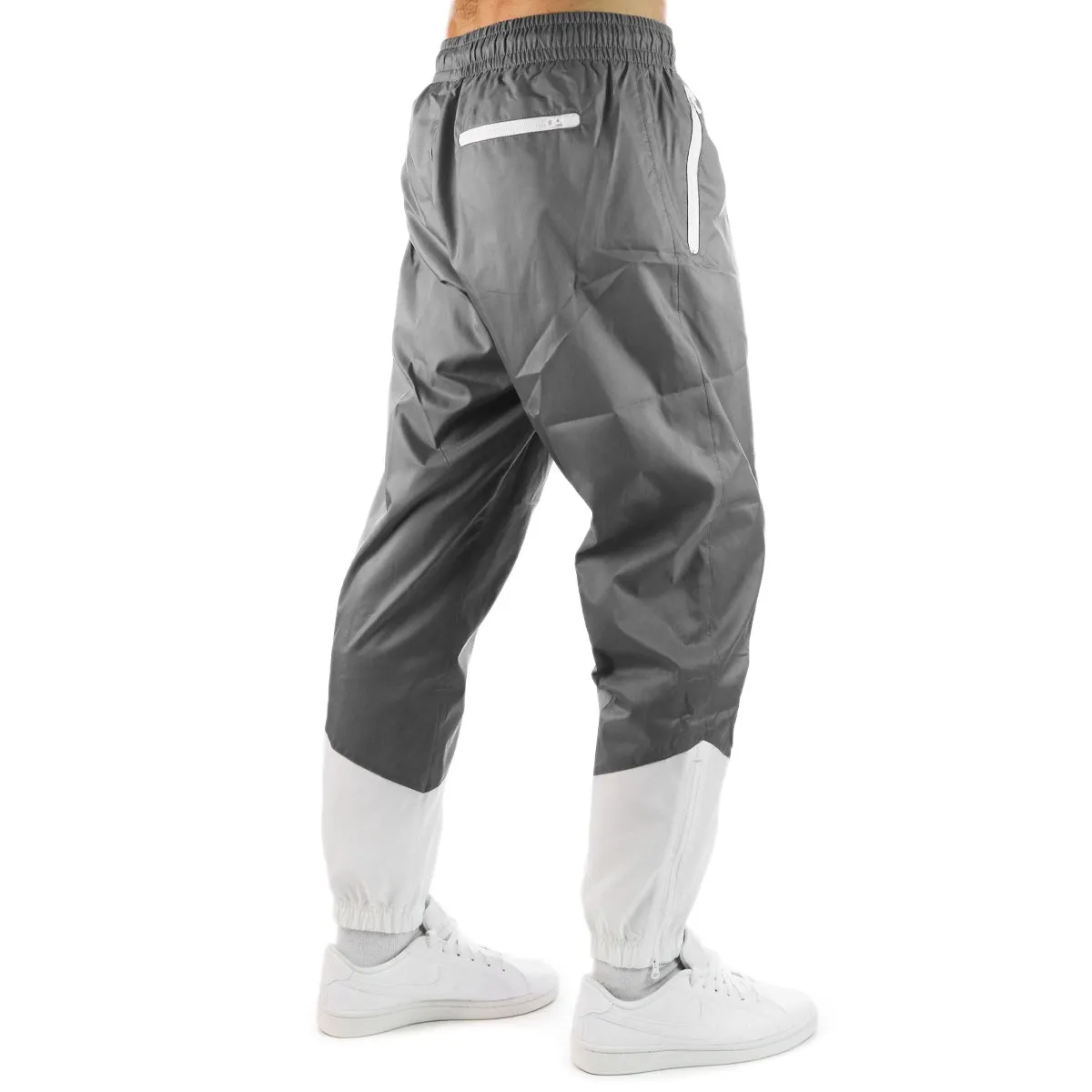 Nike Windrunner Woven Jogging Hose DX0653-084 - grau-weiss