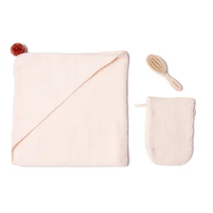 nobodinoz So Cute Baby Bath Set Pink