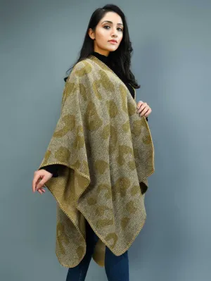 Patterned Cape Shawl