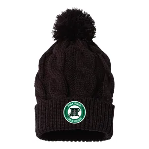 Rock Ridge Girls Hockey Chunk Twist Cuffed Beanie