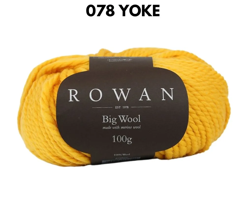 Rowan Big Wool 100% Super Bulky Yarn