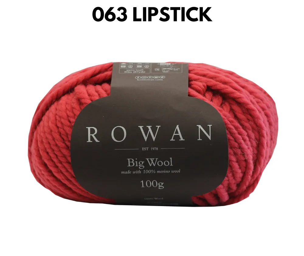 Rowan Big Wool 100% Super Bulky Yarn