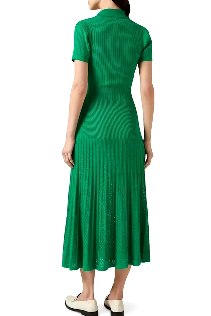 Sabrina Knit Flared Midi Dress